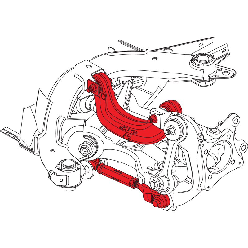 SPC | MUSTANG REAR PERFORMANCE KIT SPC Performance Control Arm