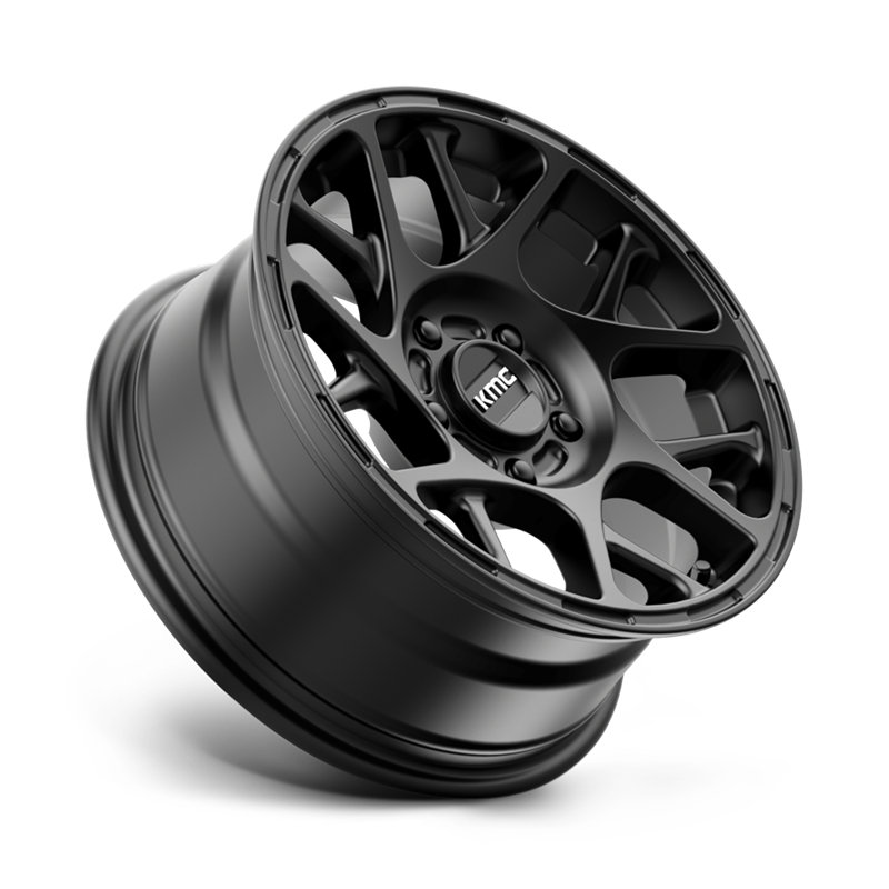 KMC | KM708 BULLY 17x8.0 ET20 - SATIN BLACK