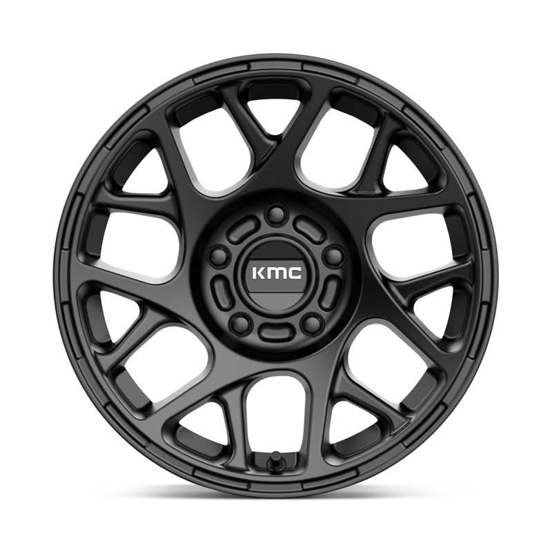 KMC | KM708 BULLY 17x8.0 ET20 - SATIN BLACK