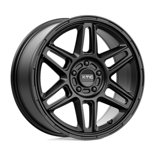 KMC | KM716 NOMAD 18x8.0 ET38 - SATIN BLACK
