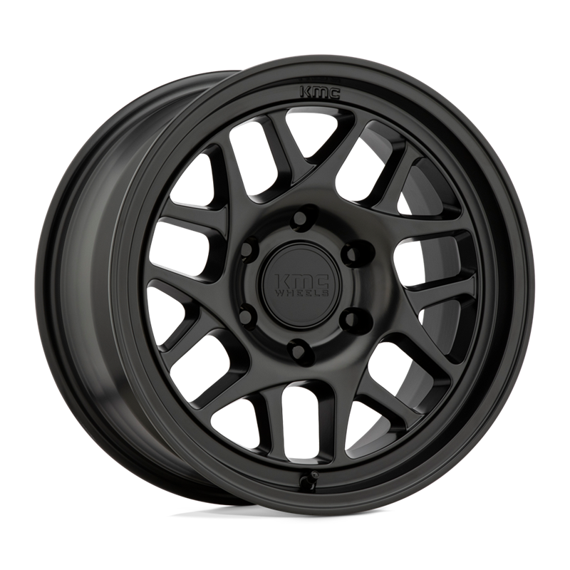 KMC | KM717 BULLY OL 17x8.5 ET18 - SATIN BLACK
