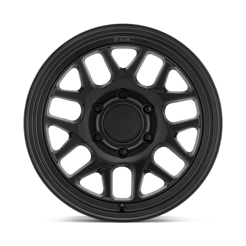 KMC | KM717 BULLY OL 17x8.5 ET18 - SATIN BLACK