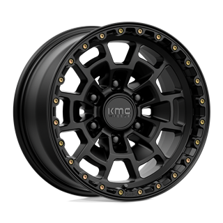 KMC | KM718 SUMMIT 16x8.0 ET0 - SATIN BLACK
