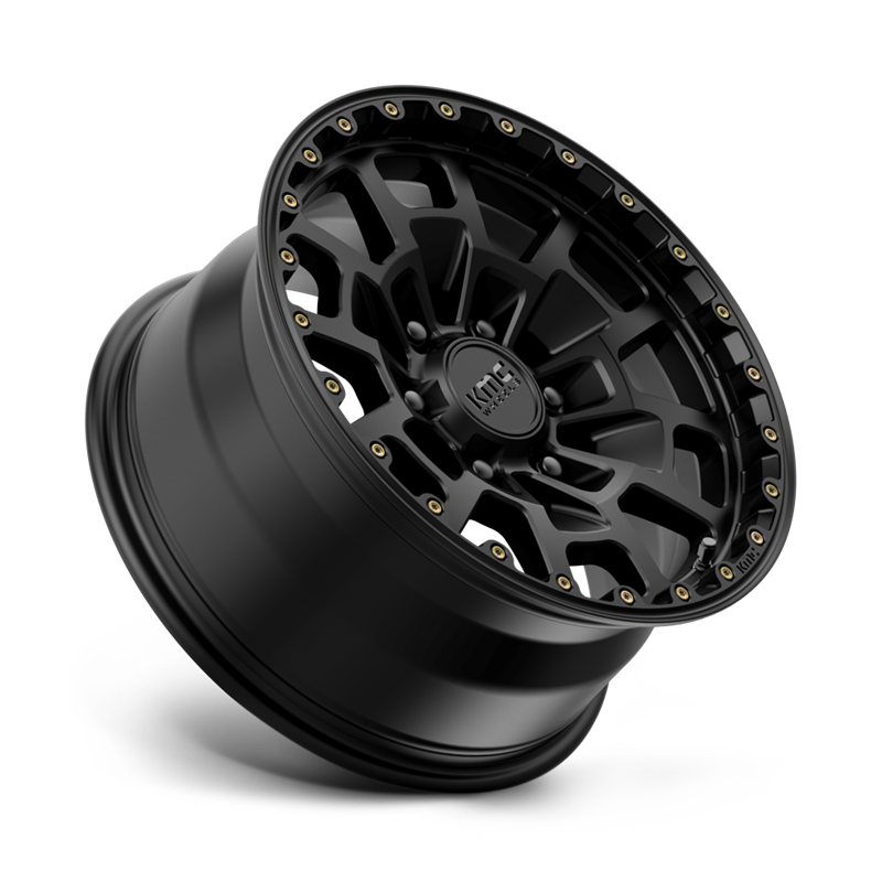 KMC | KM718 SUMMIT 17x8.5 ET18 - SATIN BLACK