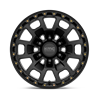 KMC | KM718 SUMMIT 17x8.5 ET18 - SATIN BLACK