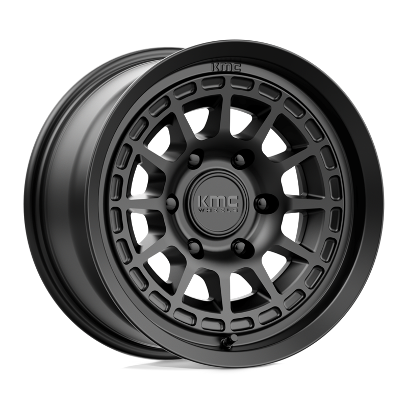 KMC | KM719 CANYON 16x8.0 ET0 - SATIN BLACK