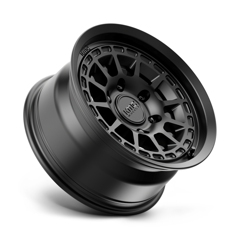KMC | KM719 CANYON 16x8.0 ET0 - SATIN BLACK