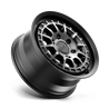 KMC | KM719 CANYON 17x8.0 ET35 - SATIN BLACK W/ GRAY TINT