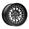 KMC | KM719 CANYON 17x8.5 ET0 - SATIN BLACK W/ GRAY TINT
