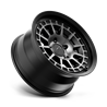 KMC | KM719 CANYON 17x8.5 ET0 - SATIN BLACK W/ GRAY TINT