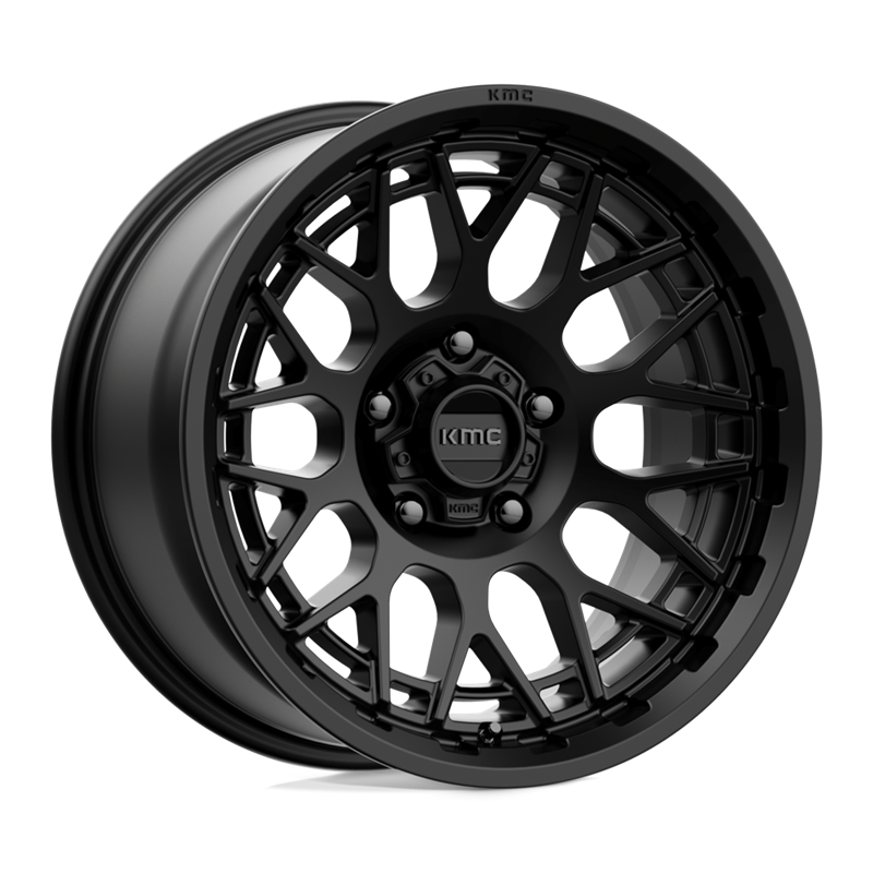 KMC | KM722 TECHNIC 18x9.0 ET0 - SATIN BLACK