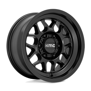 KMC | KM725 TERRA 16x8.0 ET0 - SATIN BLACK