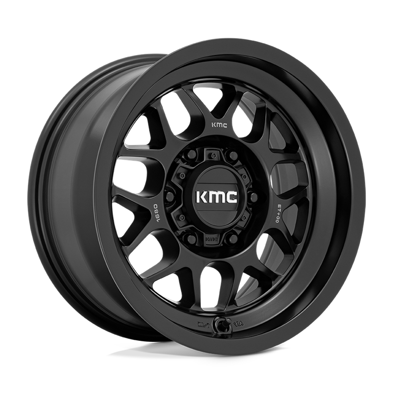 KMC | KM725 TERRA 16x8.0 ET0 - SATIN BLACK