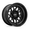 KMC | KM725 TERRA 17x9.0 ET-38 - SATIN BLACK