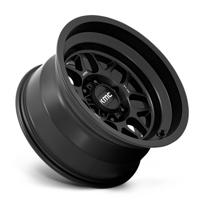 KMC | KM725 TERRA 17x9.0 ET-38 - SATIN BLACK