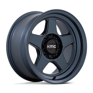 KMC | KM728 LOBO 17x8.5 ET-10 - METALLIC BLUE