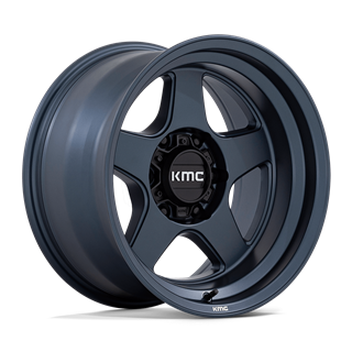 KMC | KM728 LOBO 17x8.5 ET18 - METALLIC BLUE