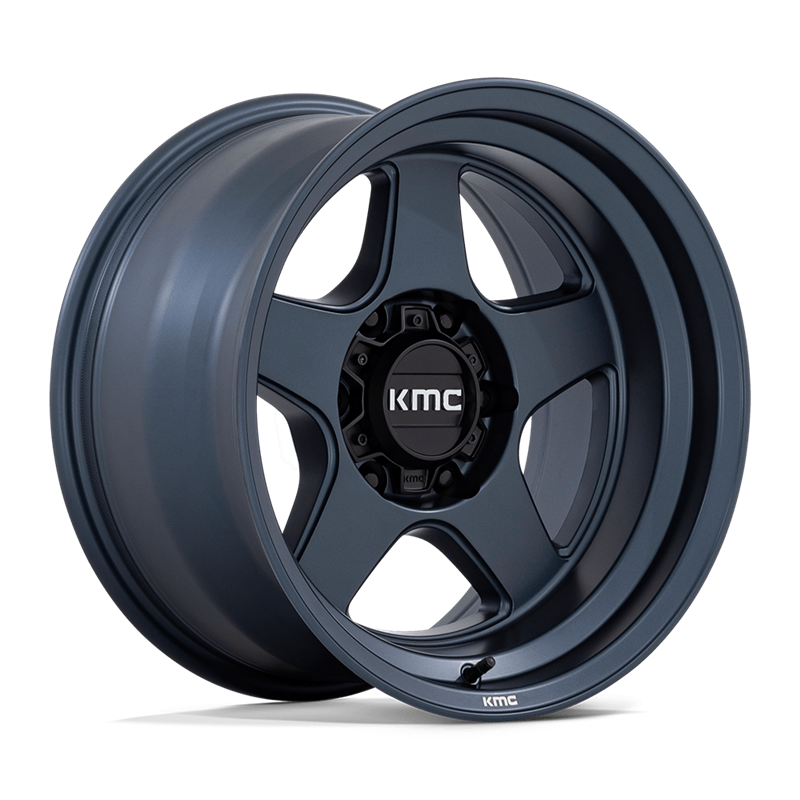 KMC | KM728 LOBO 17x8.5 ET18 - METALLIC BLUE