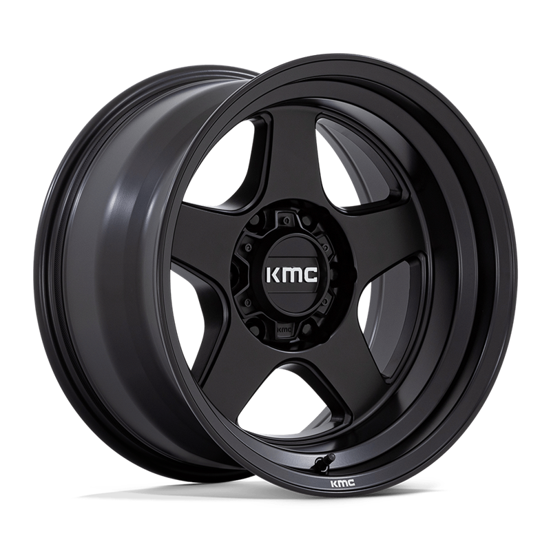 KMC | KM728 LOBO 17x8.5 ET18 - MATTE BLACK