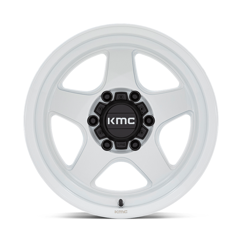 KMC | KM728 LOBO 17x8.5 ET18 - GLOSS WHITE