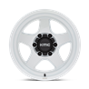 KMC | KM728 LOBO 17x8.5 ET18 - GLOSS WHITE