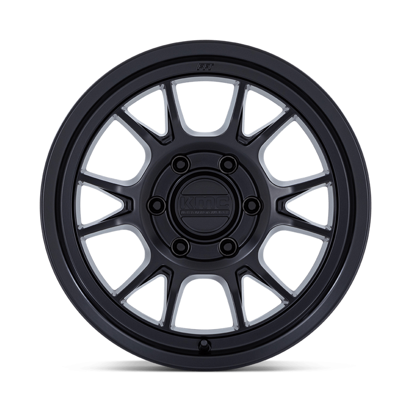 KMC | KM729 RANGE 17x8.5 ET-10 - MATTE BLACK