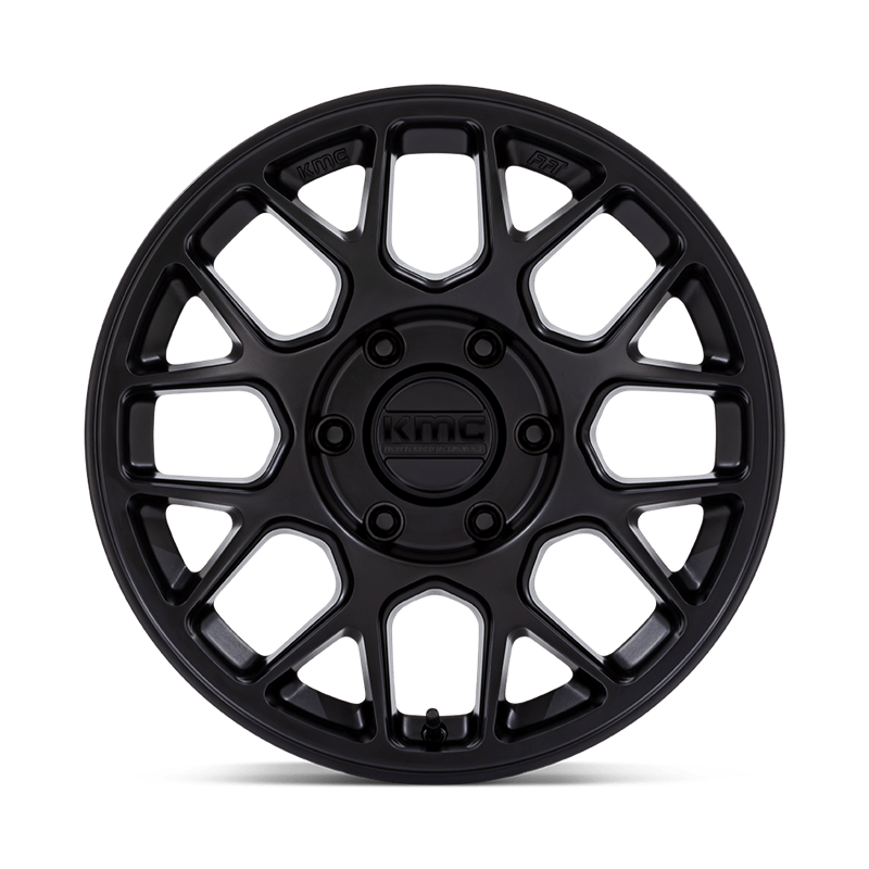 KMC | KM730 HATCHET 17x8.5 ET0 - MATTE BLACK