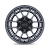 KMC | KM732 ARCHER 17x8.5 ET0 - GLOSS ANTHRACITE