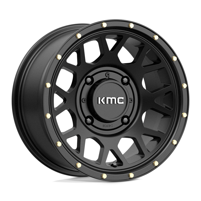 KMC | KS135 GRENADE 14x7.0 ET10 - SATIN BLACK