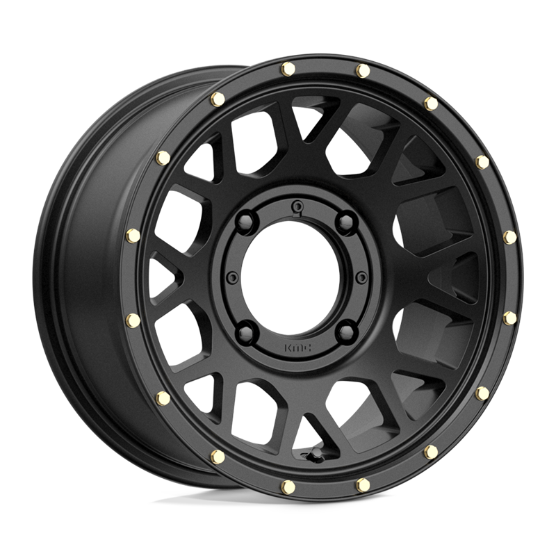 KMC | KS135 GRENADE 14x7.0 ET10 - SATIN BLACK