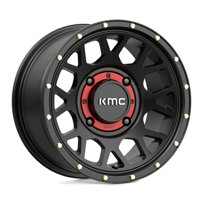 KMC | KS135 GRENADE 14x7.0 ET10 - SATIN BLACK