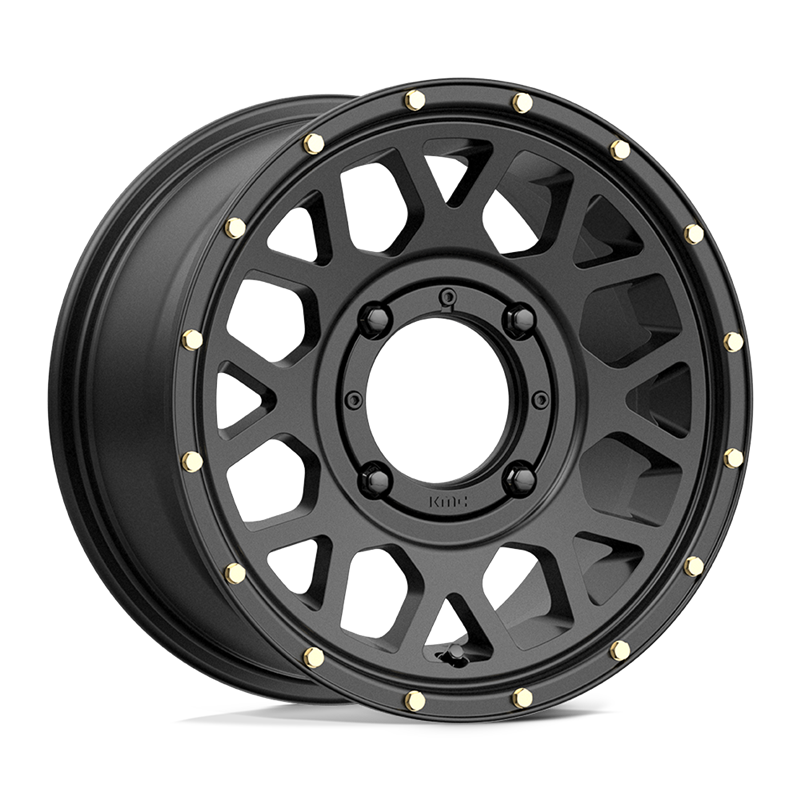 KMC | KS135 GRENADE 14x7.0 ET38 - SATIN BLACK