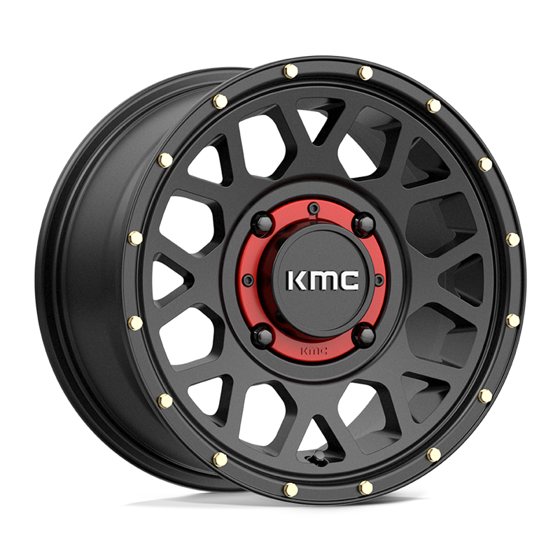 KMC | KS135 GRENADE 14x7.0 ET38 - SATIN BLACK