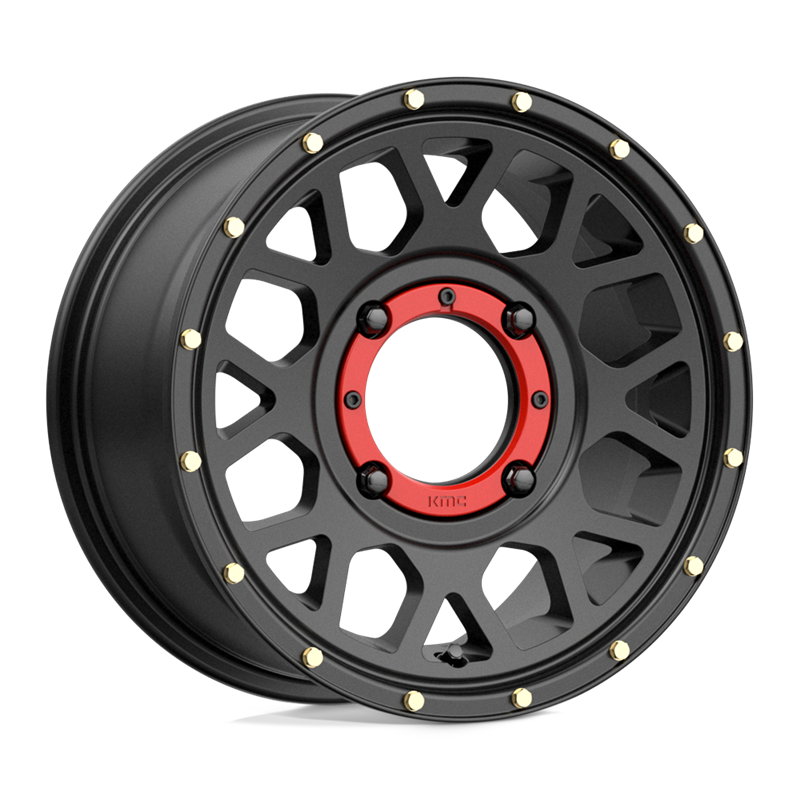 KMC | KS135 GRENADE 14x7.0 ET38 - SATIN BLACK