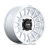KMC | KS138 IMPACT UTV 15x7.0 ET10 - SILVER W/ MACHINED FACE