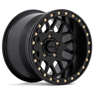 KMC | KS235 GRENADE BEADLOCK 14x7.0 ET38 - SATIN BLACK