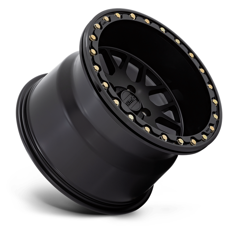 KMC | KS235 GRENADE BEADLOCK 15x10.0 ET0 - SATIN BLACK