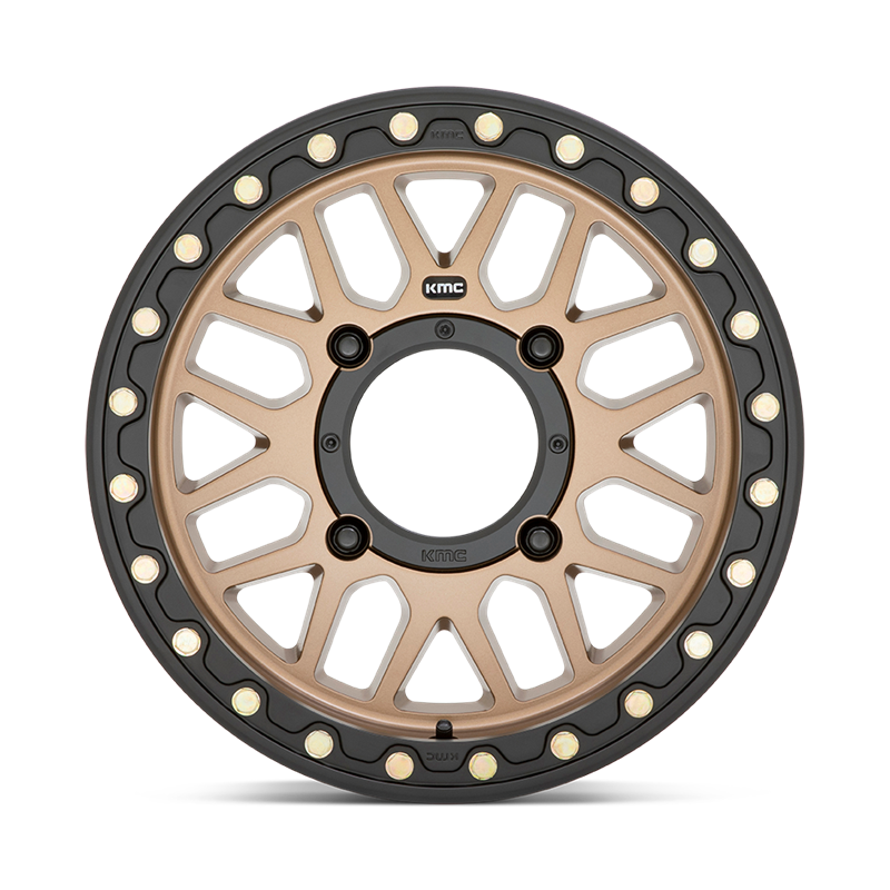 KMC | KS235 GRENADE BEADLOCK 15x6.0 ET38 - SATIN BRONZE