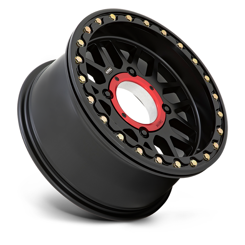 KMC | KS235 GRENADE BEADLOCK 15x7.0 ET10 - SATIN BLACK