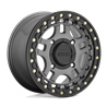 KMC | KS240 RECON BEADLOCK 15x7.0 ET38 - GUN METAL W/ GLOSS BLACK RING