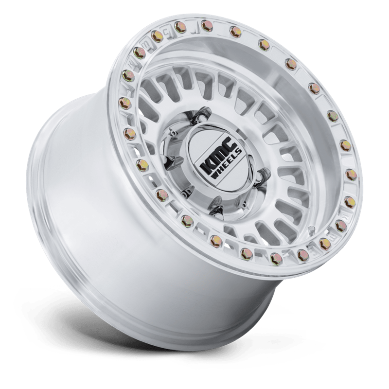 KMC | KS242 AZTEC BEADLOCK 15x8.0 ET0 - MACHINED