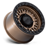 KMC | KS242 AZTEC BEADLOCK 15x10.0 ET0 - MATTE BRONZE W/ MATTE BLACK RING