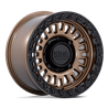 KMC | KS242 AZTEC BEADLOCK 15x7.0 ET38 - MATTE BRONZE W/ MATTE BLACK RING