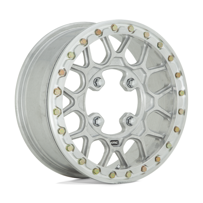KMC | KS435 GRENADE BEADLOCK FORGED 15x6.0 ET38 - RAW MACHINED FORGED