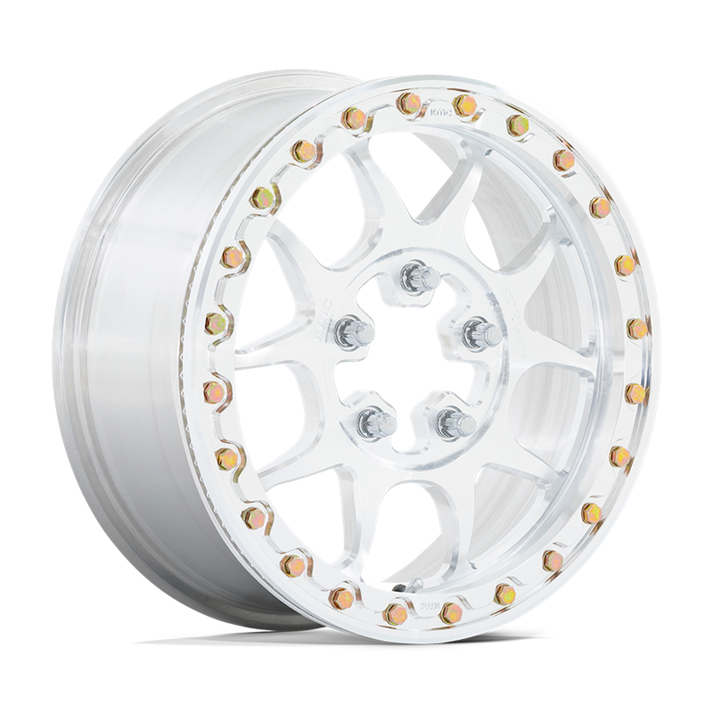 KMC | KS437 TORO FORGED BEADLOCK 15x6.0 ET50 - RAW MACHINED FORGED