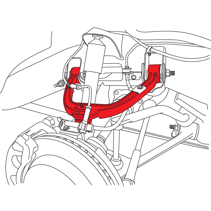 SPC | GM FRONT CONTROL ARMS (PR) - Front Upper - Cadillac / Chevrolet / GMC 1999-2006