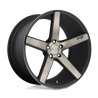 Niche Wheels | M134 MILAN 20x8.5 ET35 - MATTE BLACK MACHINED W/ DOUBLE DARK TINT