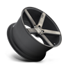 Niche Wheels | M134 MILAN 20x8.5 ET35 - MATTE BLACK MACHINED W/ DOUBLE DARK TINT