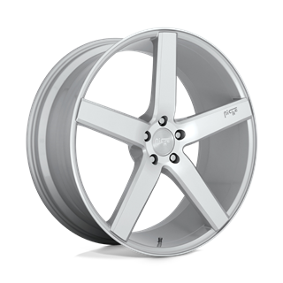 Niche Wheels | M135 MILAN 19x8.5 ET35 - GLOSS SILVER MACHINED