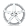 Niche Wheels | M135 MILAN 20x8.5 ET35 - GLOSS SILVER MACHINED